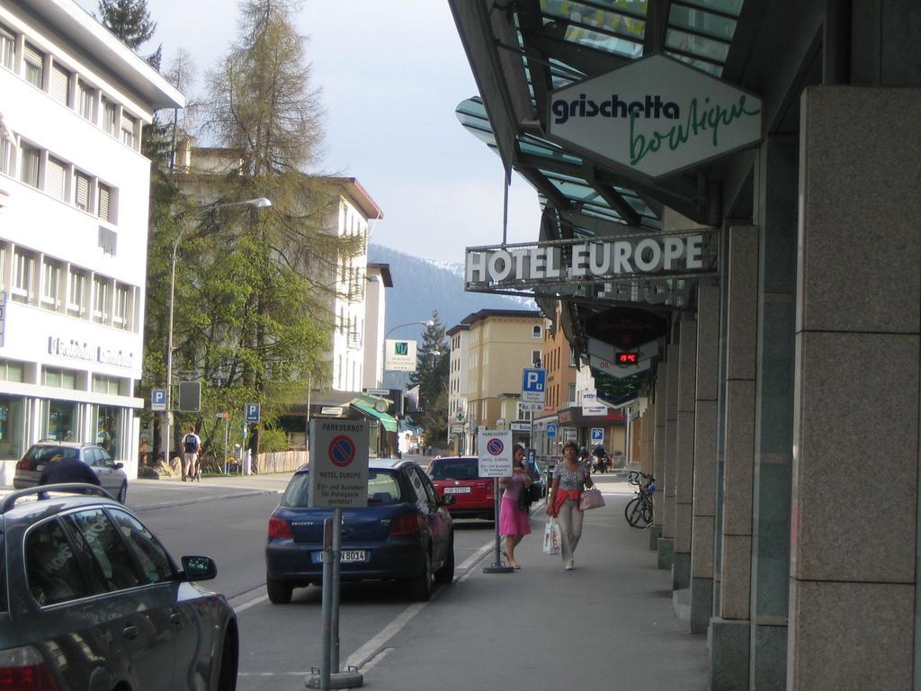 New Renovated Apartment In Center Of Davos Exterior foto